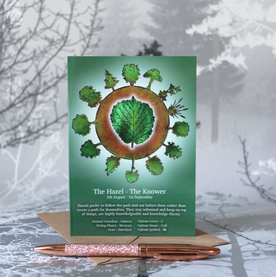 The Hazel - Celtic Tree Calendar - 5th Aug - 1st Sep