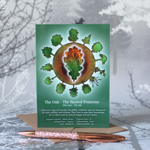 The Oak - Celtic Tree Calendar - 10th Jun - 7th Jul