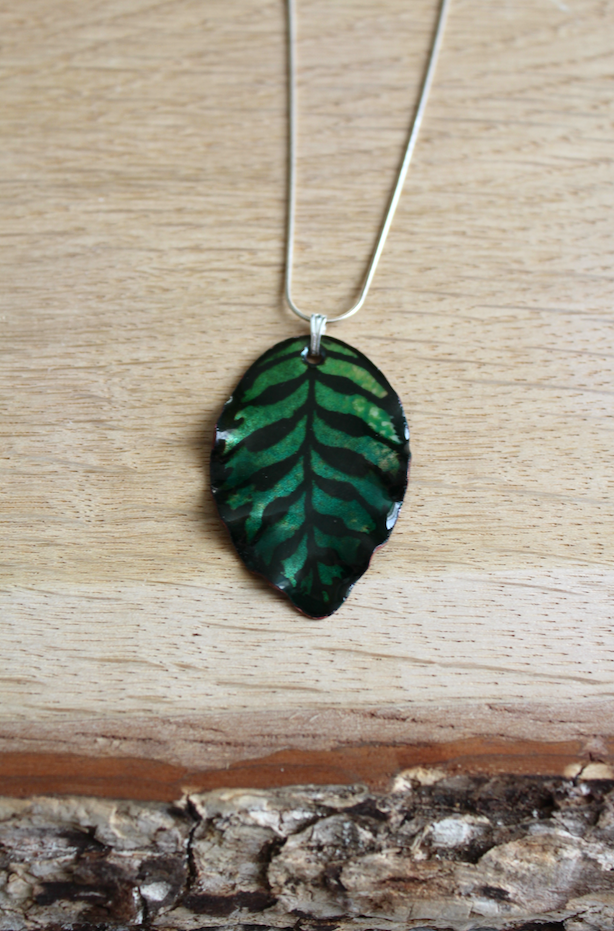 Calathea Makoyana Necklace