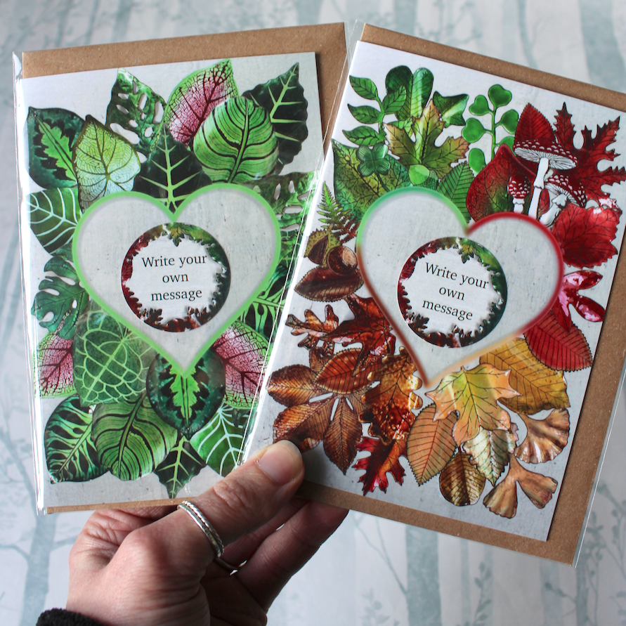 Customise Your Botanical Greetings Card