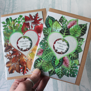 Customise Your Houseplant Greetings Card