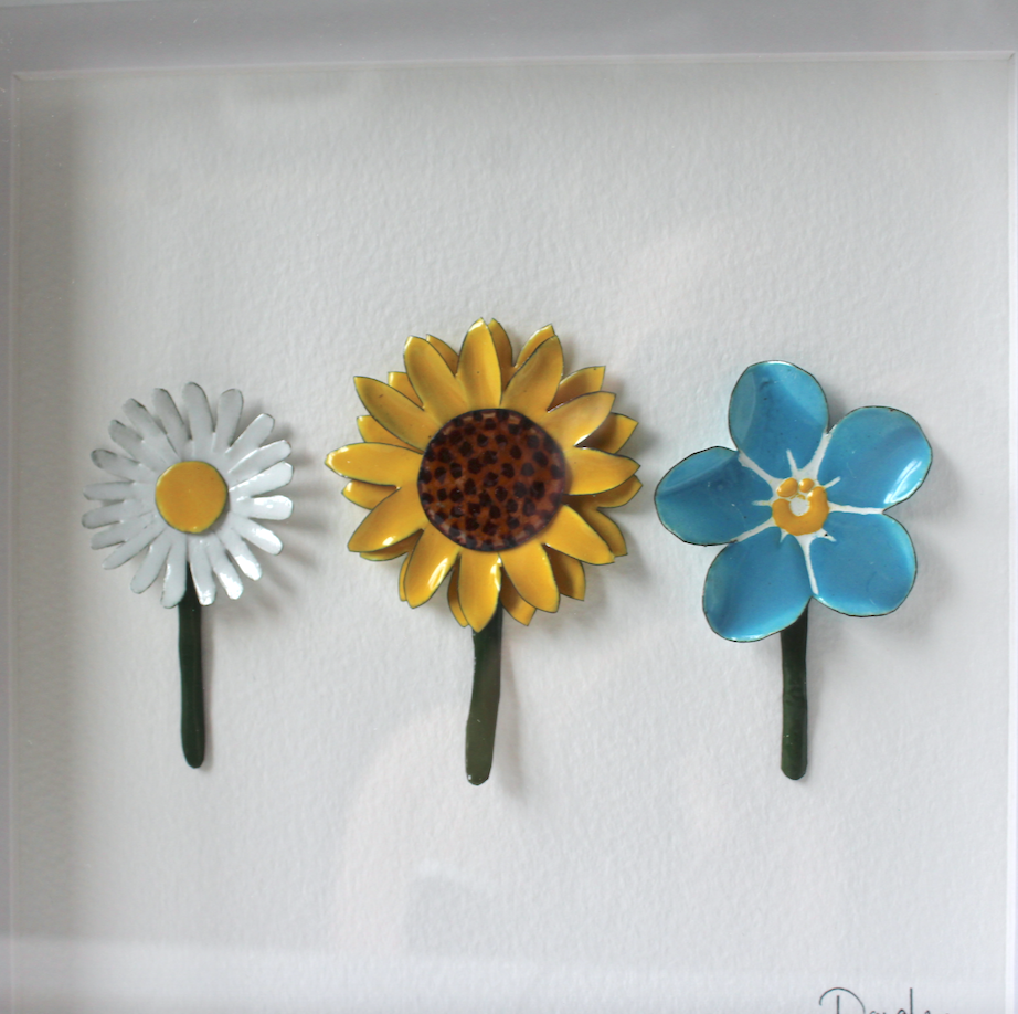 Flower Trio - Medium Frame