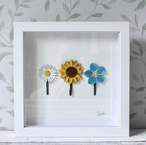 Flower Trio - Medium Frame