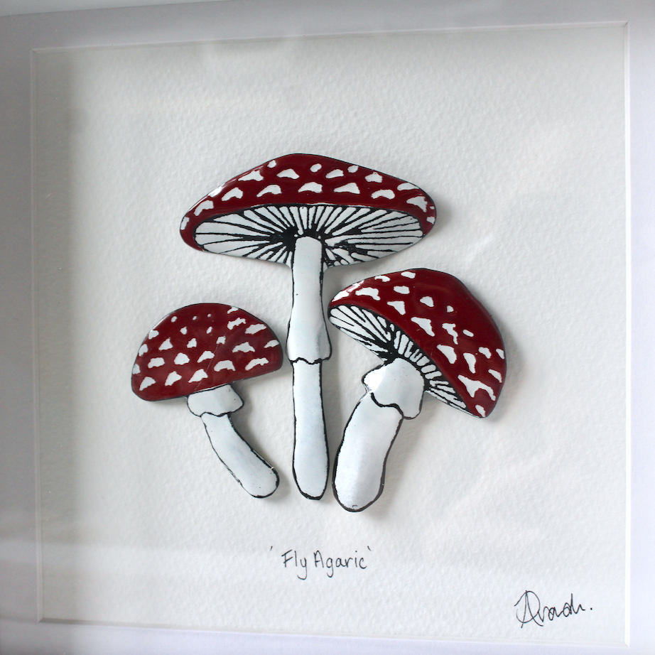 Fly Agaric Mushroom - Medium Frame