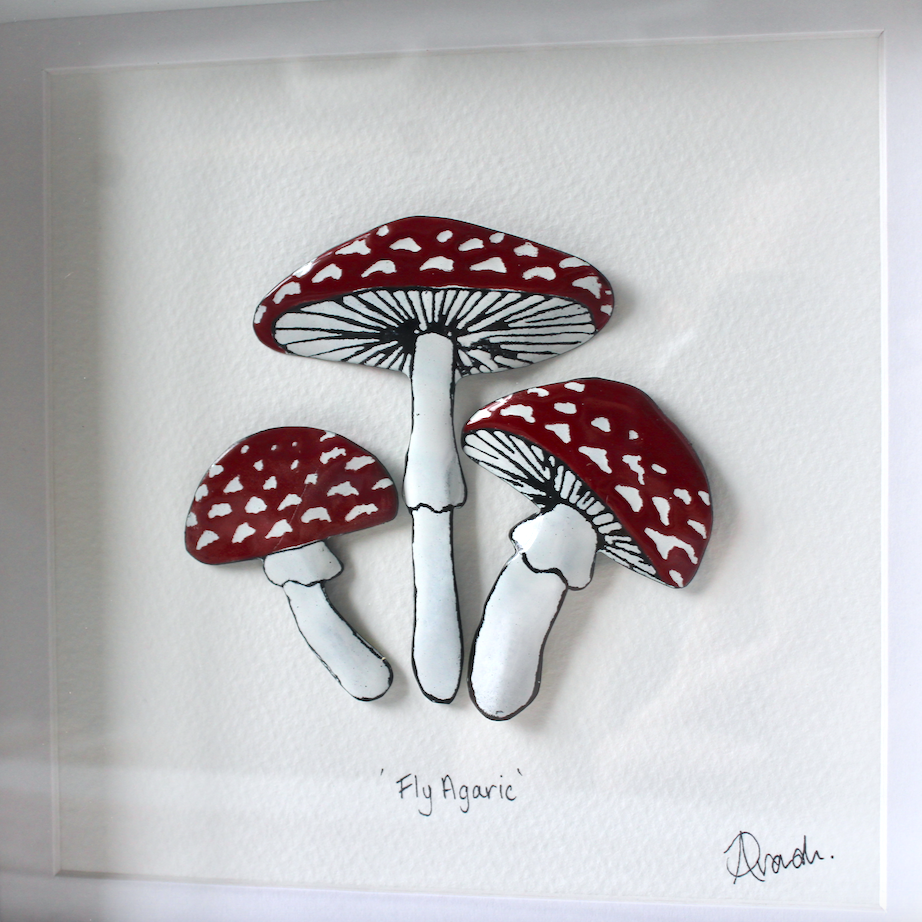 Mushroom Trio - Medium Frame