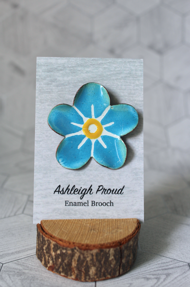 Forget Me Not Brooch