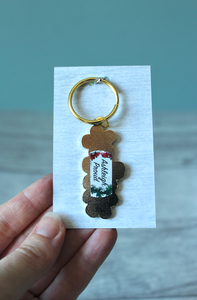 Forget Me Not Keyring