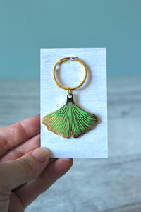 Ginkgo Keyring