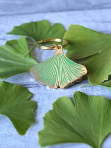 Ginkgo Keyring