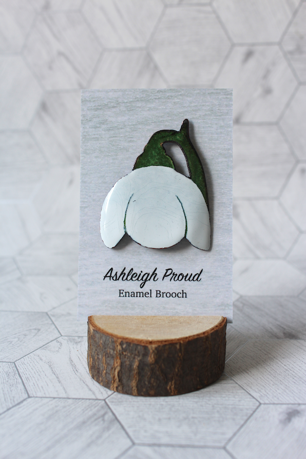 Snowdrop Brooch