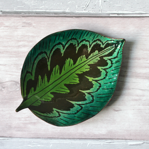 Calathea Medallion Dish