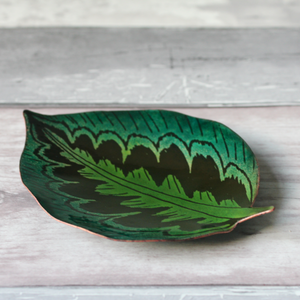 Calathea Medallion Dish