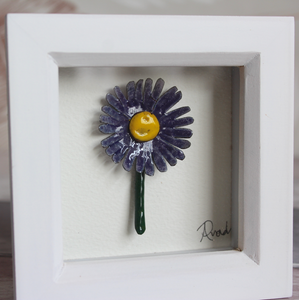 Purple Daisy - Mini Frame