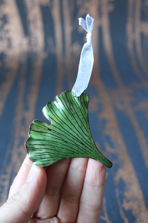 Ginkgo Leaf Christmas Decoration