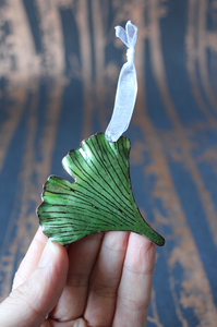 Ginkgo Leaf Christmas Decoration