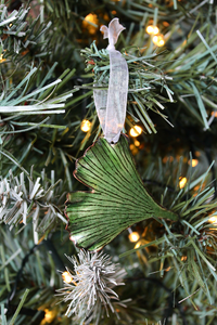 Ginkgo Leaf Christmas Decoration
