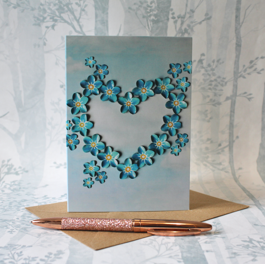 Forget Me Not Card