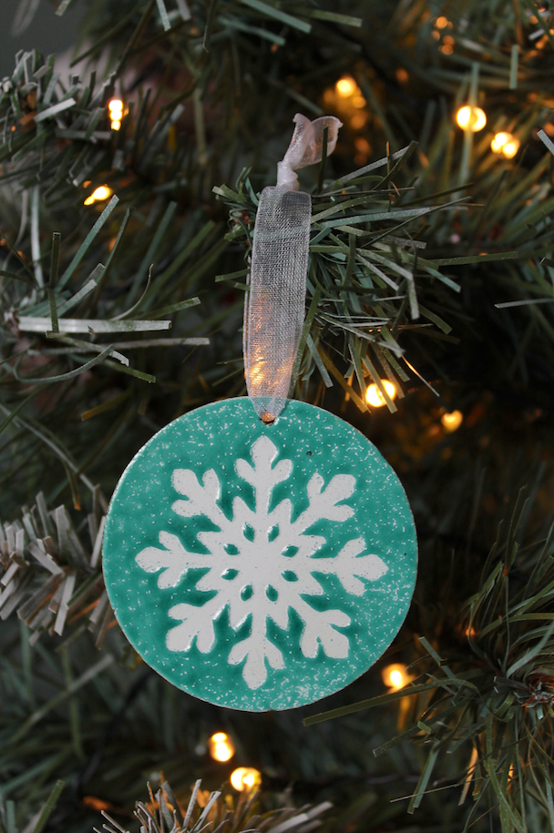 Snowflake Christmas Decoration - Green