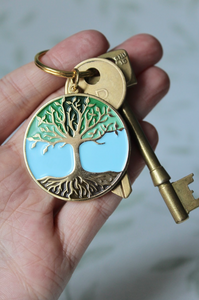 Tree of Life Keyring