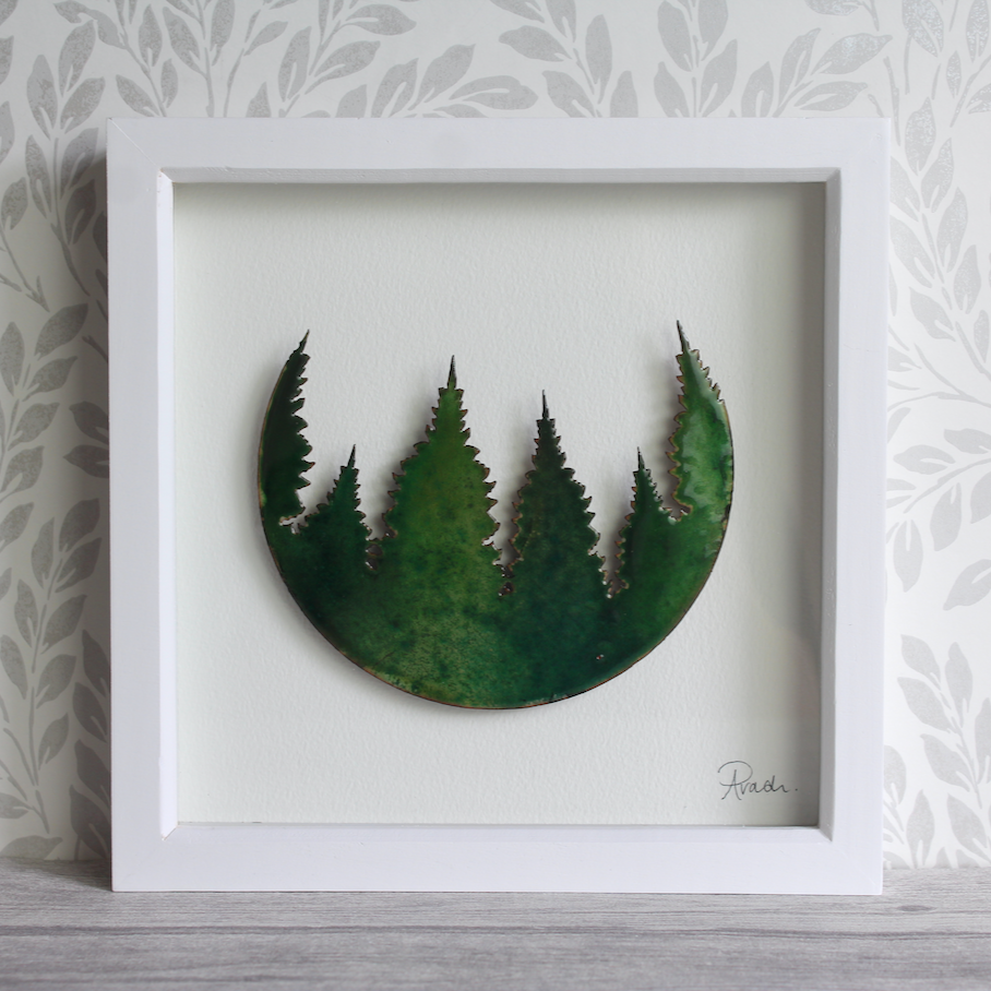 Treetops Greens - Large Frame