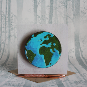 World - Earth Card